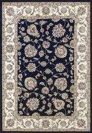 Dynamic Rugs ANCIENT GARDEN 57365-3464 Blue and Ivory